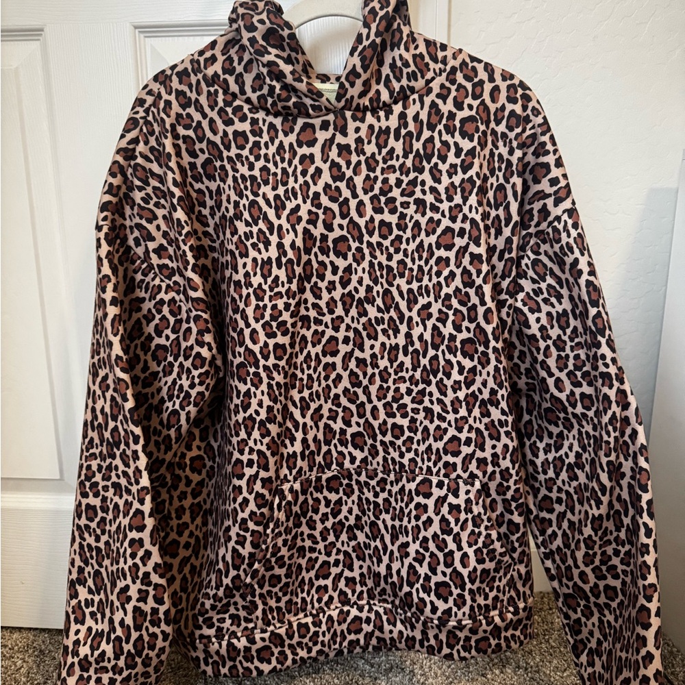 Cheetah Print Hoodie